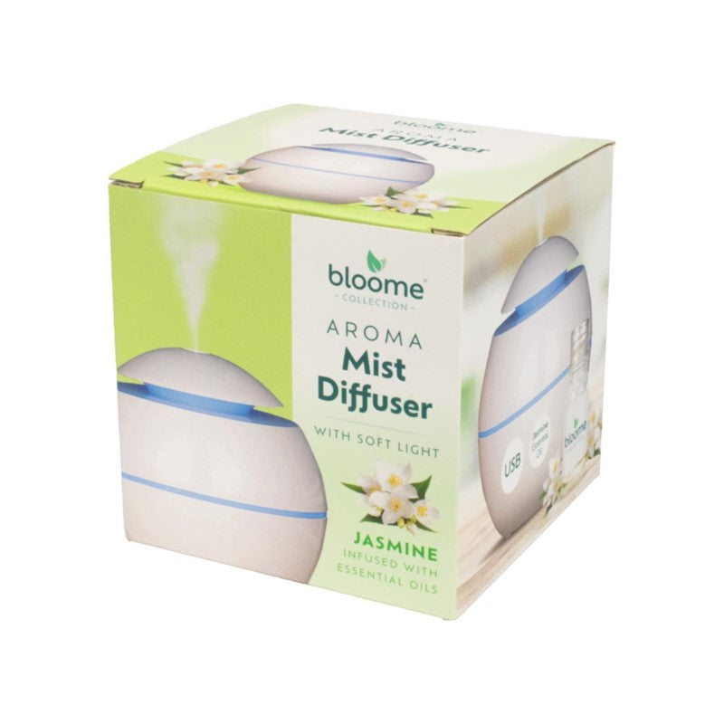 BLOOME AROMA ROUND MIST DIFFUSER WITH SOFT LIGHT 200ML. OL324597 \\\KD35458