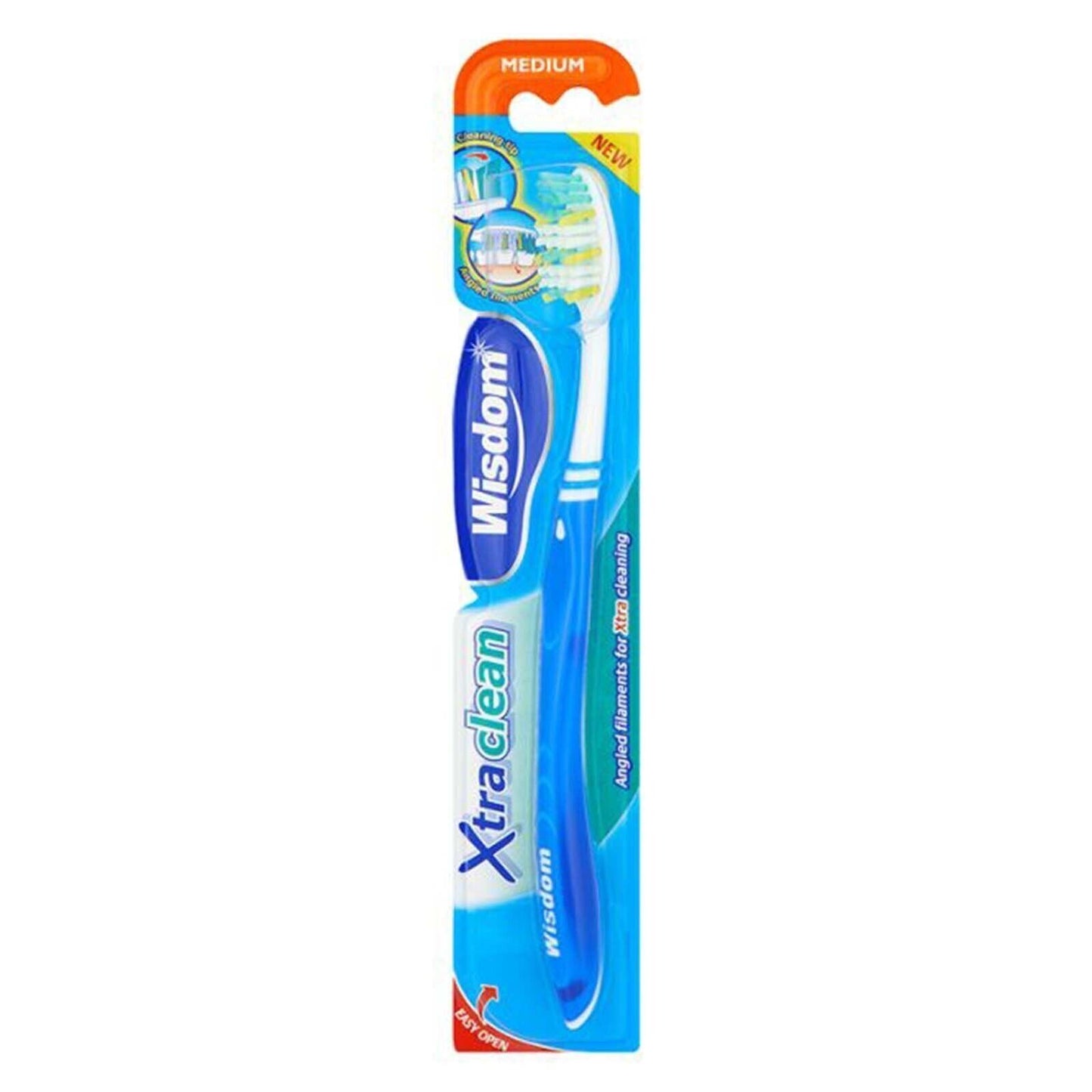 WISDOM EXTRA CLEAN MEDIUM TOOTHBRUSH 12/PK. 29570 \\\KD35514