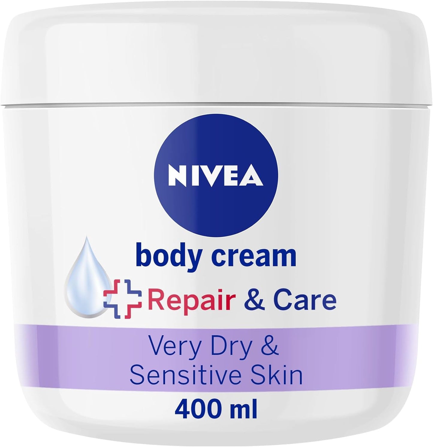 NIVEA BODY REPAIR & CARE CREAM 400ML JAR. TONIV515 \\\KD35591