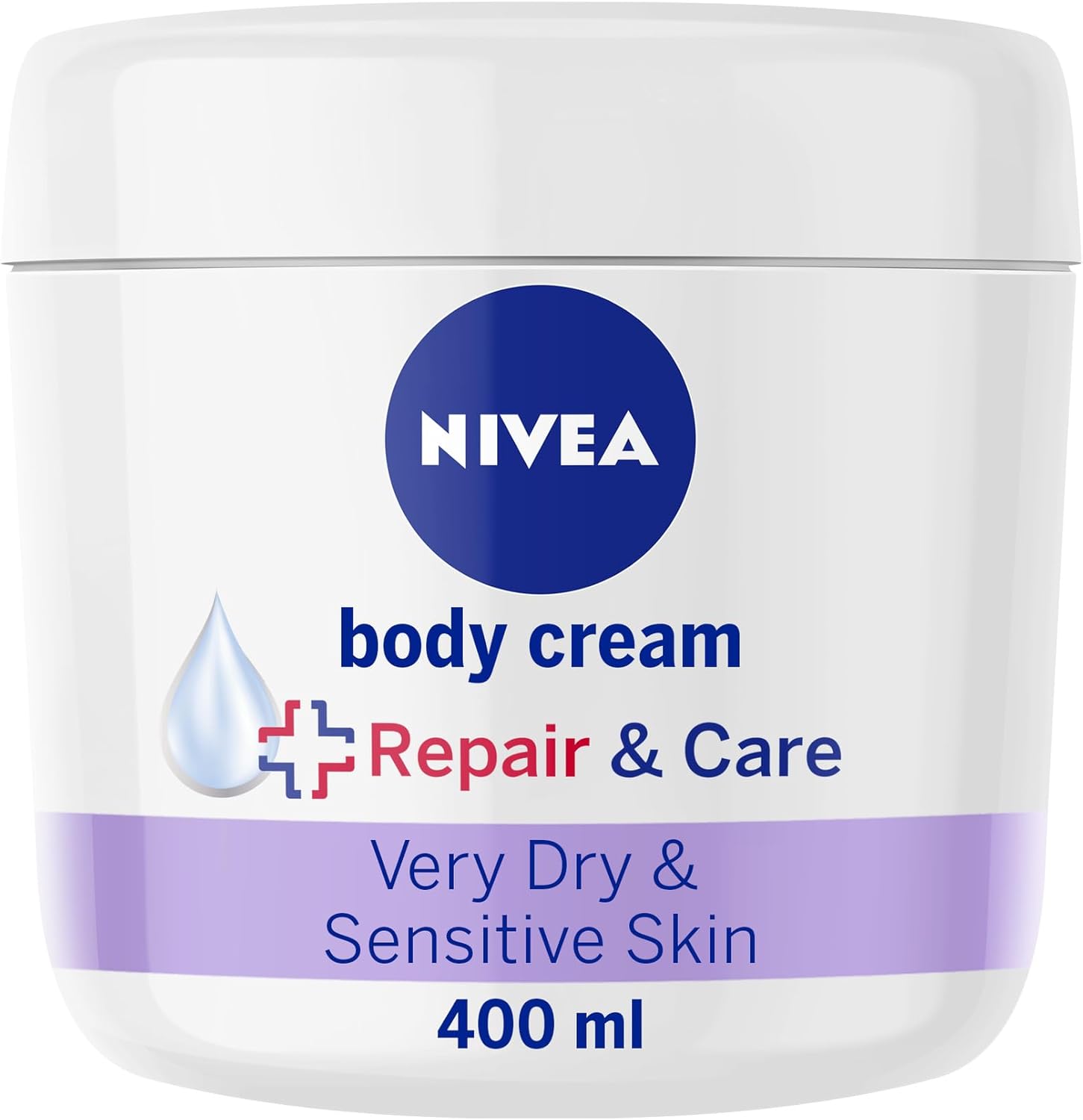 NIVEA BODY REPAIR & CARE CREAM 400ML JAR. TONIV515 \\\KD35591