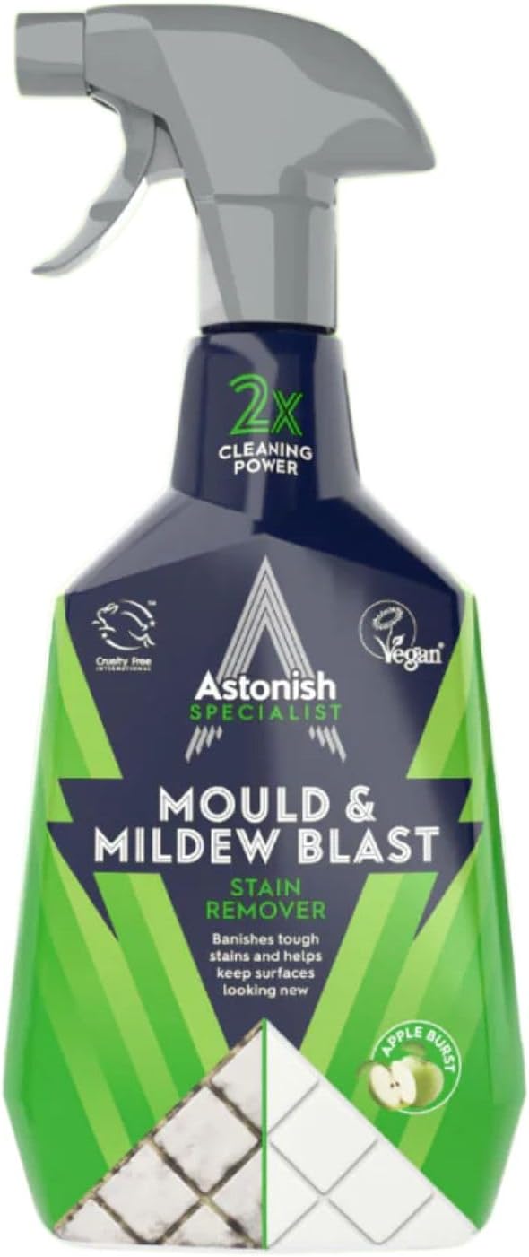 ASTONISH SPECIALIST EXTRA STRENGTH MOULD & MILDEW 750 ML STAIN APPLE BLASTER SPRAY. HOAST087 \\\KD35593