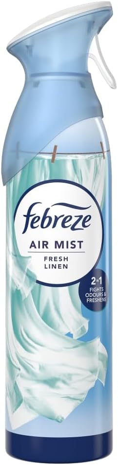 FEBREZE AIR FRESHENER SPRAY FRESH LINEN 185ML. HOFEB264 \\\KD35602