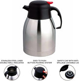 PRIMA 1.5 LITRE STAINLESS STEEL VACUUM POT FOR TEA / COFFEE. 17078C \\\KD35634