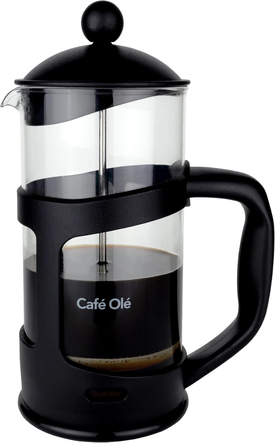 CAFE OLE EVERYDAY CAFETIERE COFFEE MAKER CUP FOR 1000ML BLACK. CMP-10BK \\\KD35648