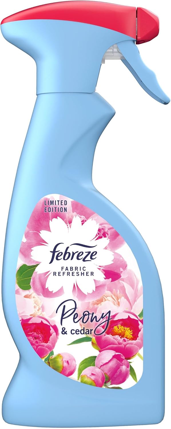 FEBREZE FABRIC REFRESHER PEONY & CEDAR SPRAY 375ML. HOFEB218 \\\KD35702