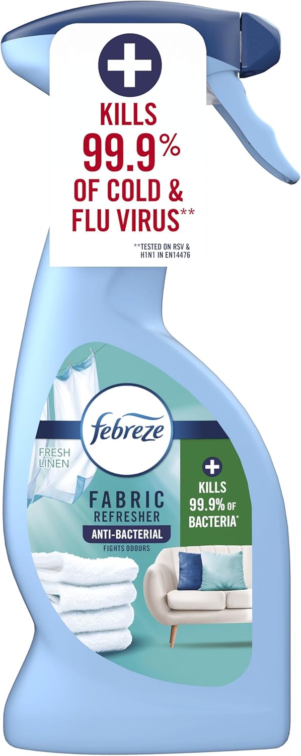 FEBREZE FABRIC REFRESHER FRESH LINEN SPRAY 375ML. HOFEB210 \\\KD35703