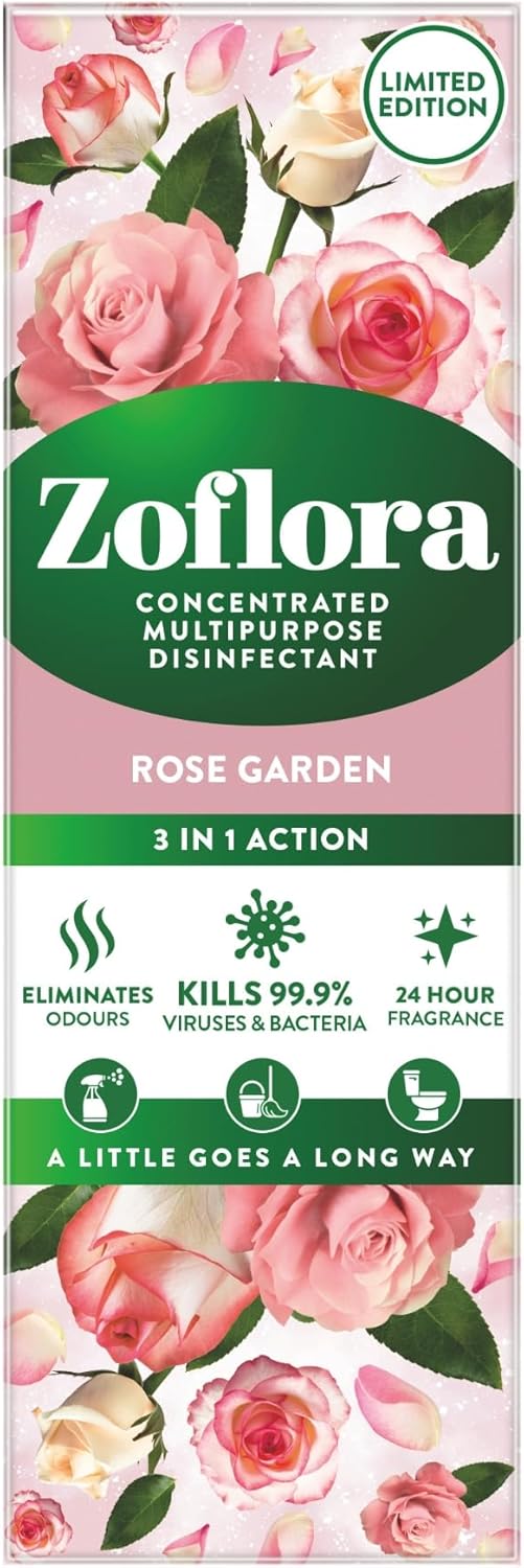 ZOFLORA ROSE GARDEN CONCENTRATED DISINFECTANT LIQUID 250 ML \\\KD35722