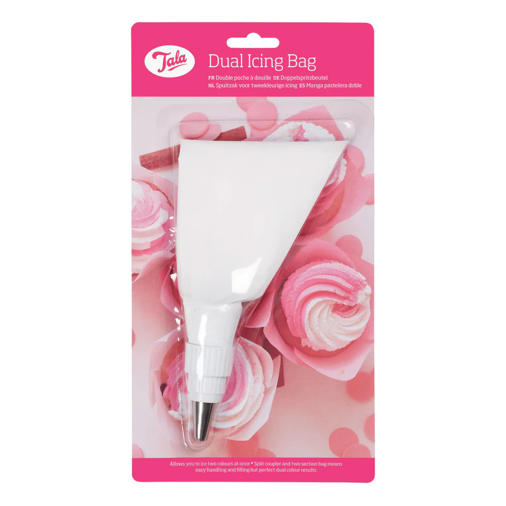 TALA DUAL ICING BAG WITH STAINLESS STEEL NOZZLE. 10A00985 \\\KD35834