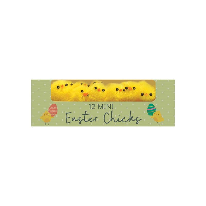 TALLON EASTER DECORATIVE MINI CHICKS 12/PK. TA6631 \\\KD35949