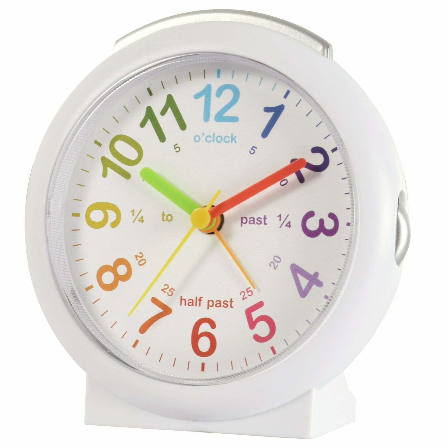 ACCTIM LULU 2 WHITE TIME TEACHING ALARM CLOCK. AC15212 \\\KD36016