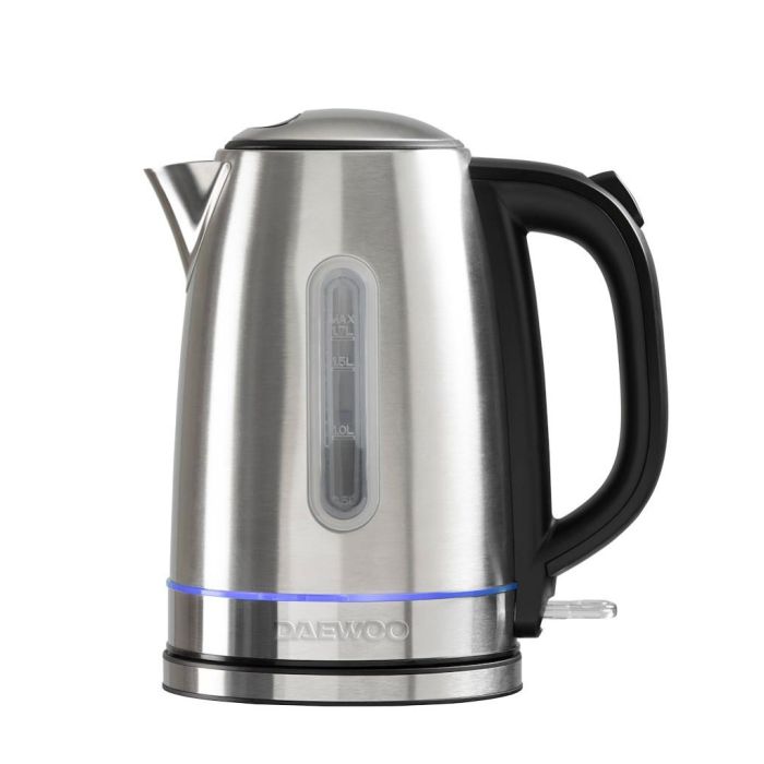 DAEWOO EDINBURGH 3KW STAINLESS STEEL RAPID BOIL CORDLESS KETTLE 1.7L. SDA2544GE \\\KD36043