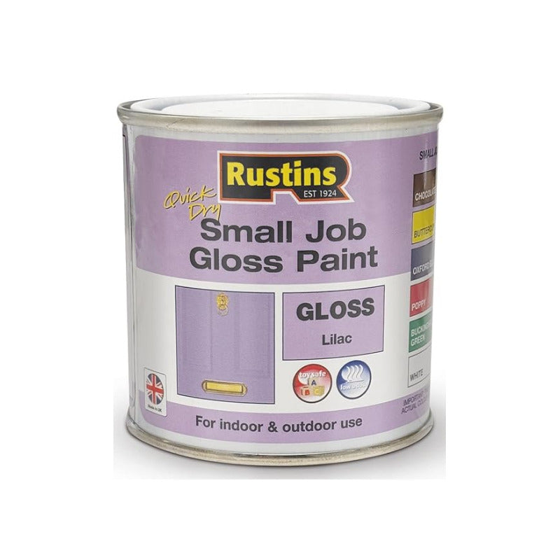 RUSTINSQUICK DRY SMALL JOB GLOSS PAINT LILAC 250ML. GPLIW250 \\\KD36075