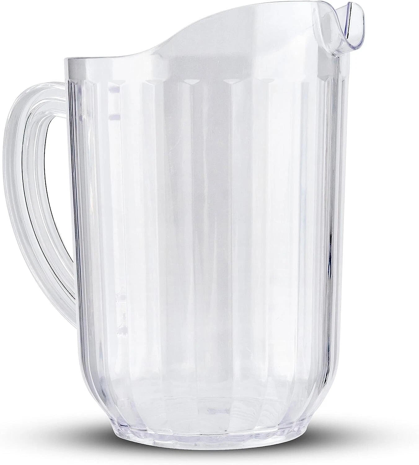 H+ CLEAR PLASTIC REUSABLE WATER JUG / PITCHER 1.8 LTR. Z65608 \\\KD36148
