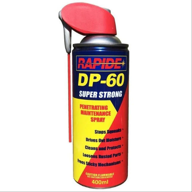 RAPIDE DP60 PENETRATING MAINTENANCE LUBRICANT SPRAY WITH NOOZLE 400ML. WDL2850 \\\KD36223