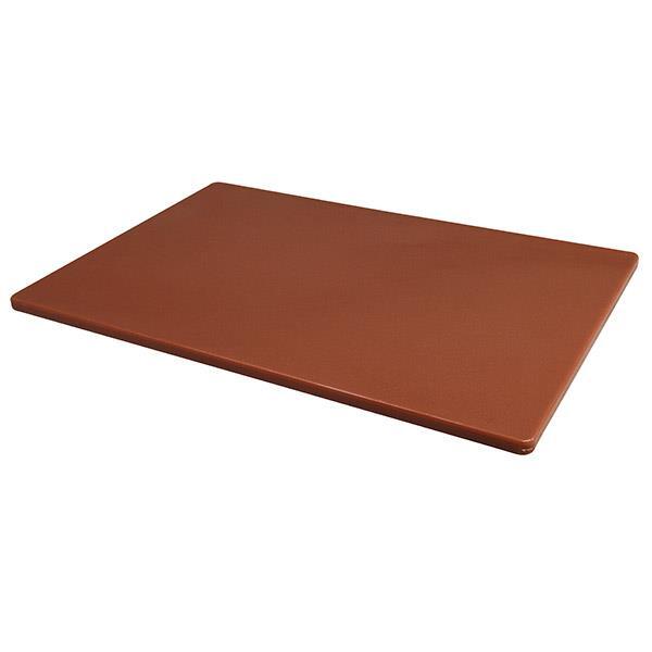 HIGH DENSITY POLY CHOPPING BOARD BROWN 45 X 30 X 1CM \\\KD36238