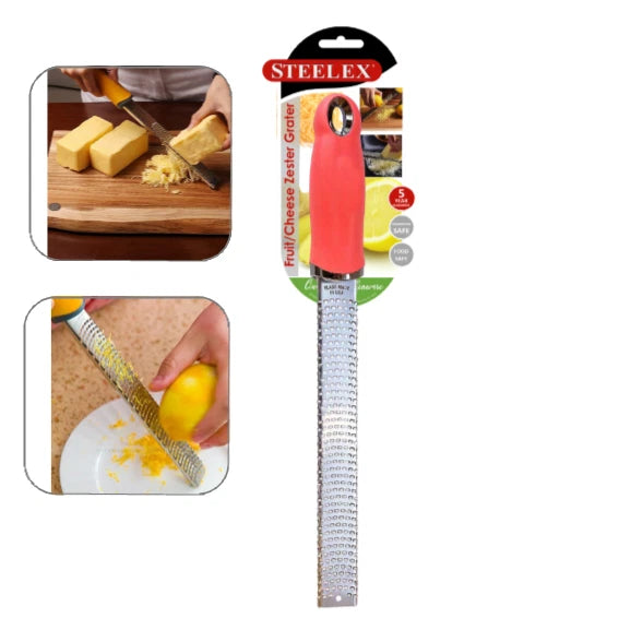 STEELEX STAINLESS STEEL MICRO ZEST GRATER \\\KD36258