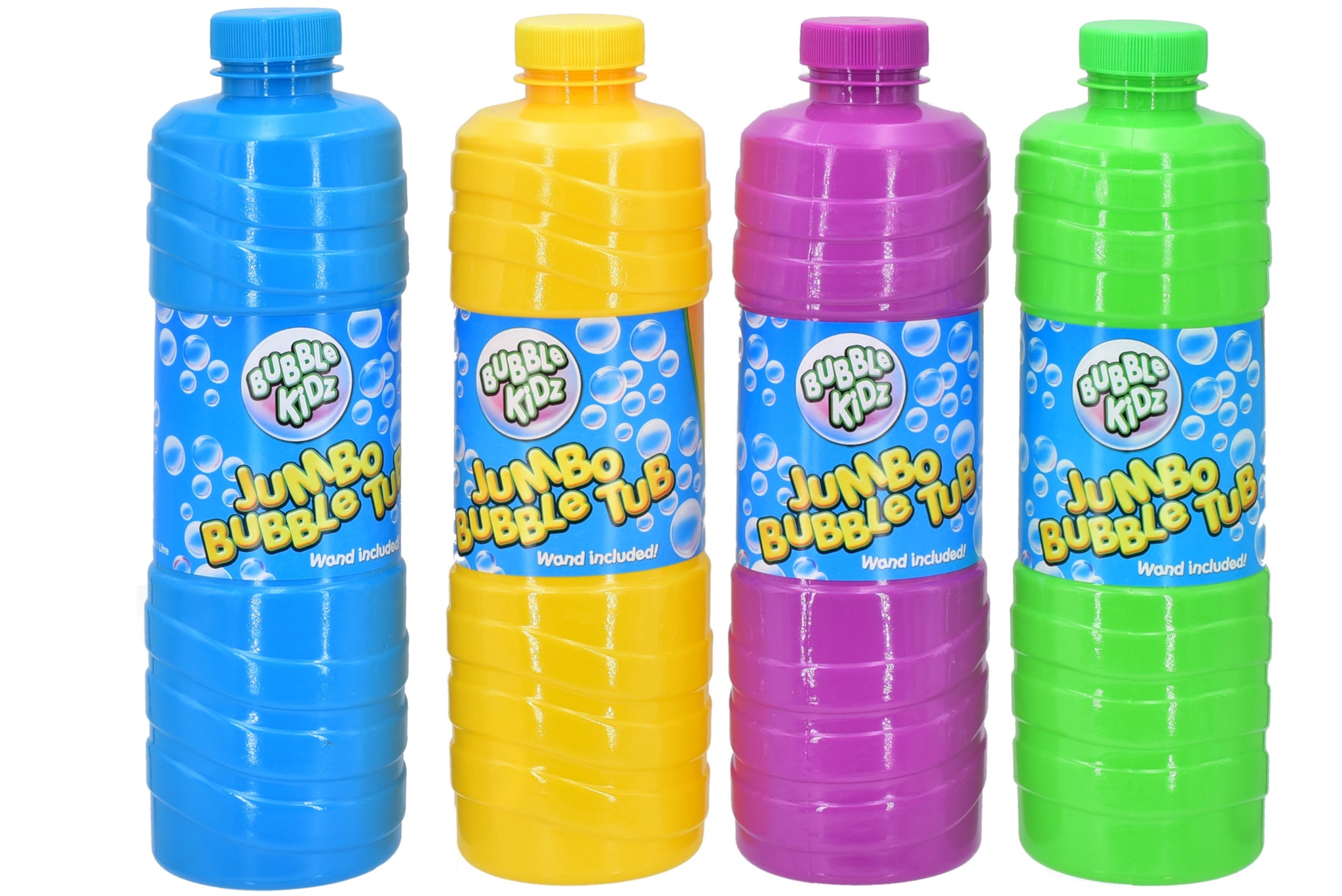 BUUBLE KIDZ ASSORTED JUMBO BUBBLE TUB WITH WAND 1LTR \\\KD36283