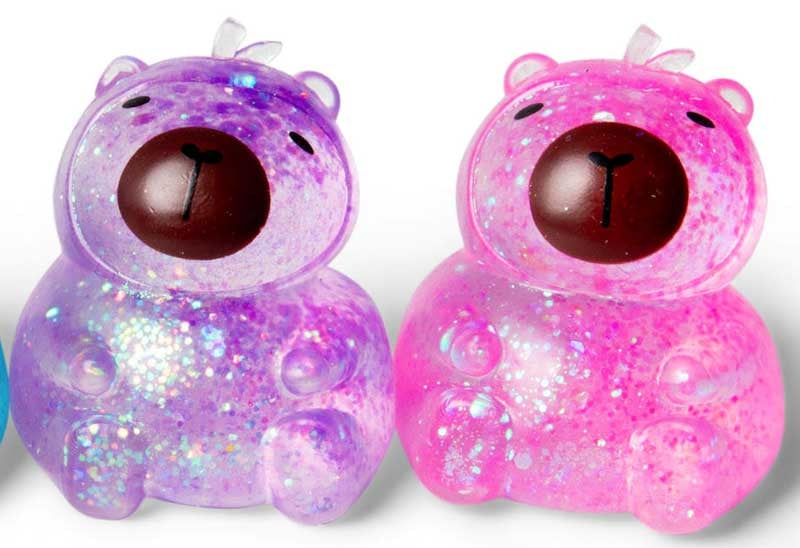 SCRUNCHEMS ASSORTED SQUISHY GLITTER SUGAR CAPYBARA \\\KD36326
