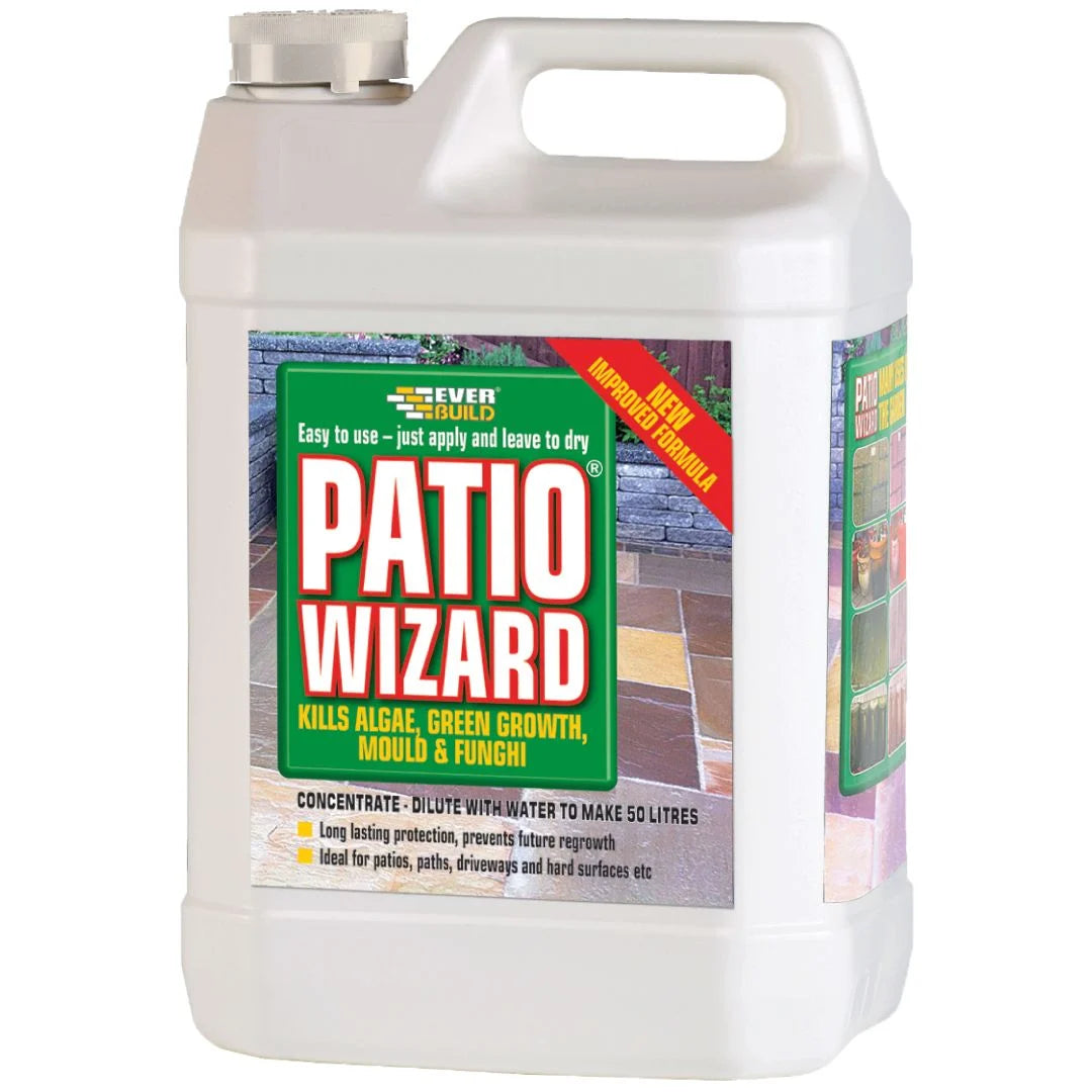 EVERBUILD PATIO WIZARD CONCENTRATE 5 LTR \\\KD36344