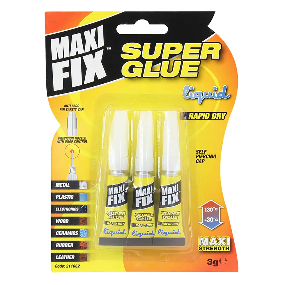 DEKTON MAXIFIX SUPER GLUE 3G X 3/PK \\\KD36353