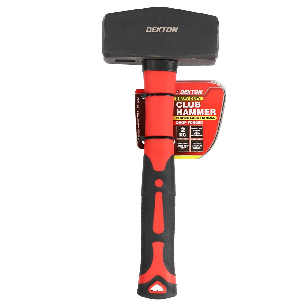 DEKTON HEAVY DUTY FIBRE GLASS CLUB HAMMER 2KG \\\KD36361