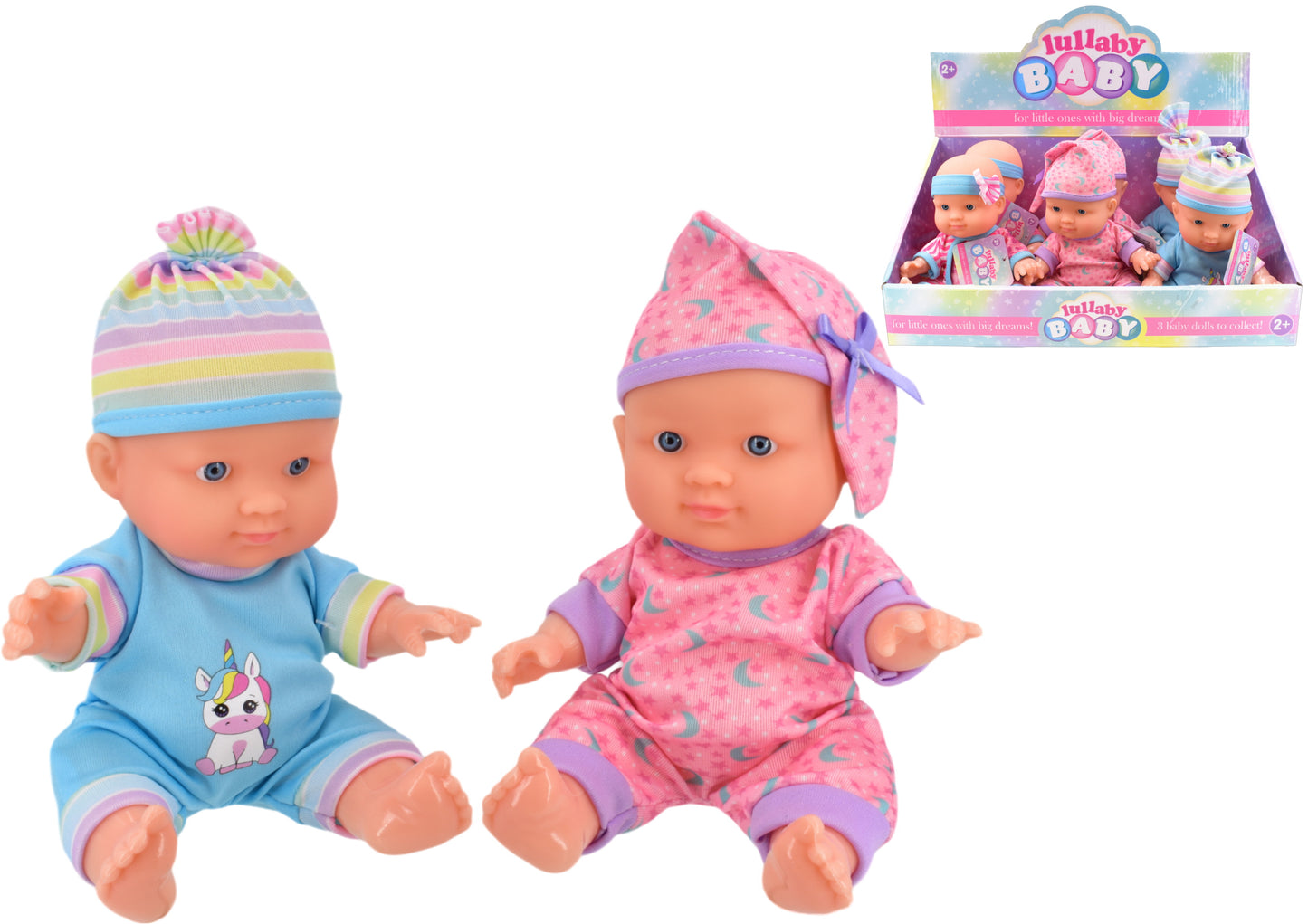LULLABY BABY ASSORTED BABY DOLL 23CM \\\KD36381