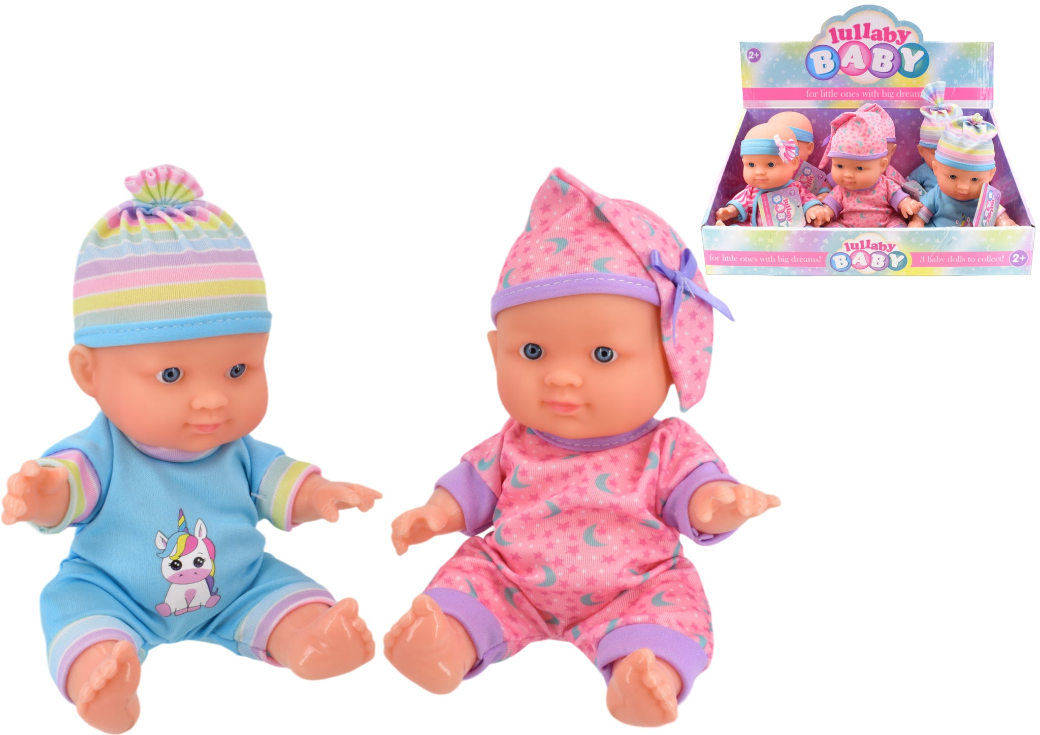 LULLABY BABY ASSORTED BABY DOLL 23CM \\\KD36381