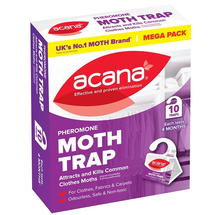 ACANA CLOTHES MOTH KILLER TRAP 10/PK \\\KD36402