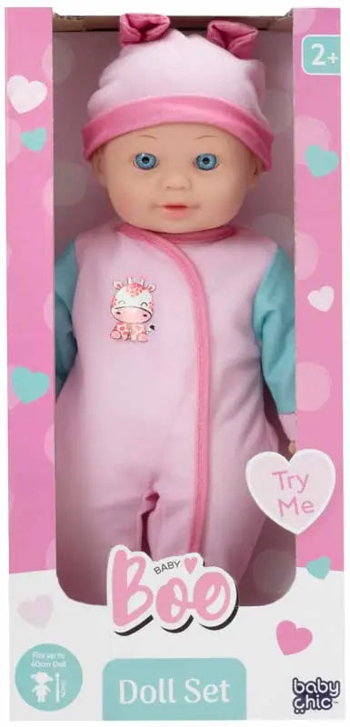 BABY BOO ASSORTED TALKING DOLL 40CM \\\KD36438