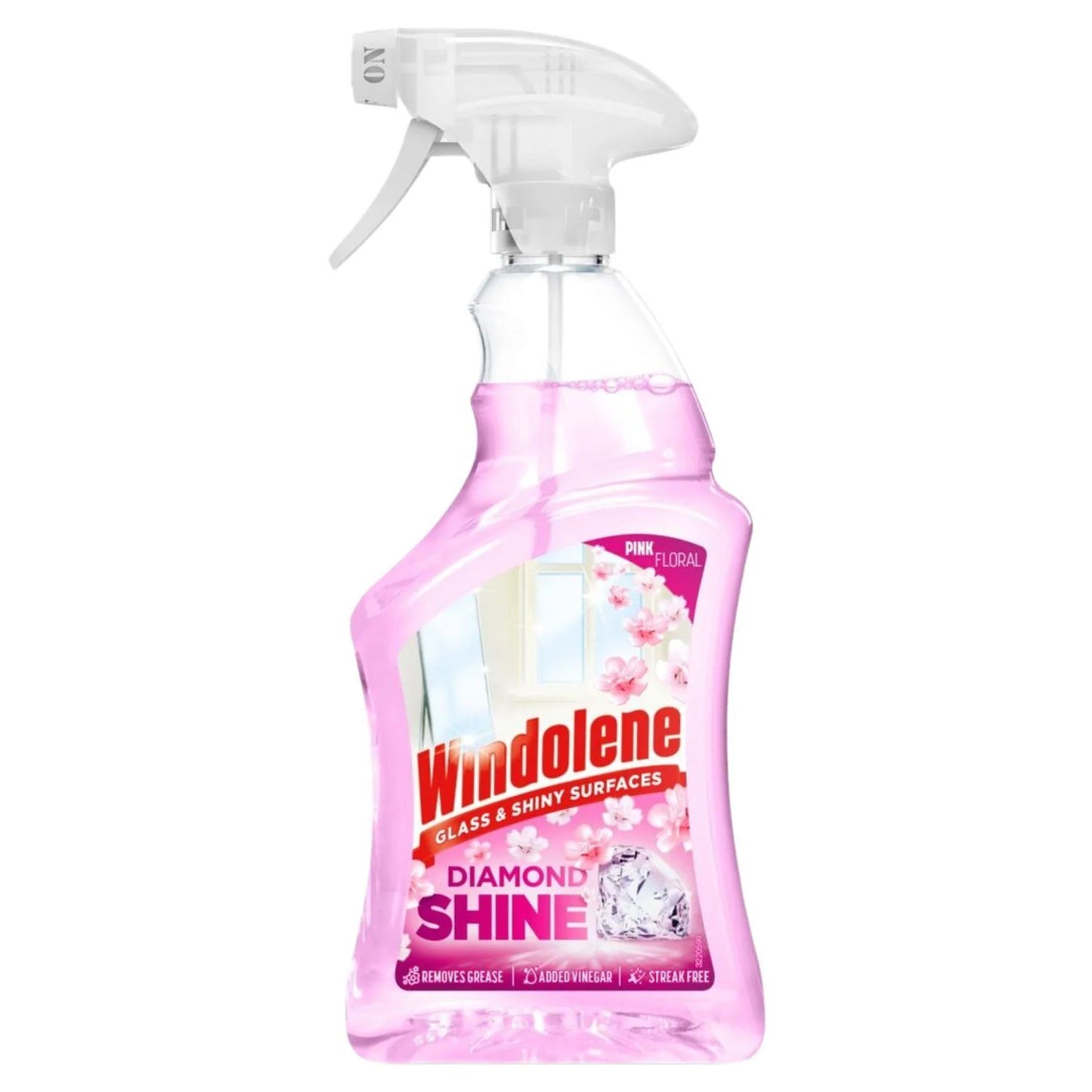 WINDOLENE PINK DIAMOND SHINE WINDOW & GLASS SPRAY 750ML \\\KD36448