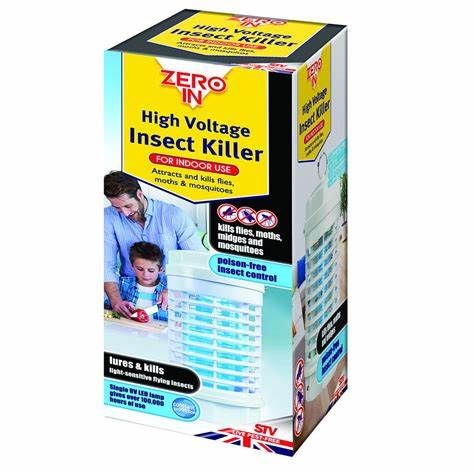 ZERO IN HIGH VOLTAGE UV LED INSECT KILLER \\\KD36474