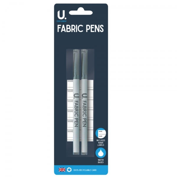 2 PERMANENT FABRIC LAUNDRY PEN NAME MARKER P2413. LAUN \\\LAUN
