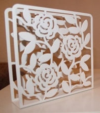 NAPKIN HOLDER  WHITE 802.099.01. LIKSIDIG \\\LIKSIDIG