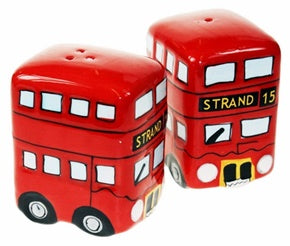 ROUTEMASTER BUS SALT AND PEPPER SET. LON20 \\\LON20