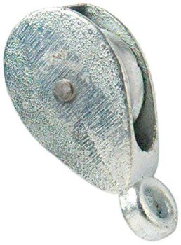 PULLEY GALVANIZED SINGLE 32MM. M0313 \\\M0313