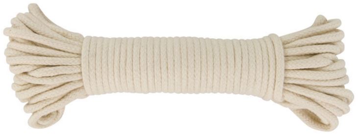 UTILITY MULTI USE COTTON CLOTHES LINE 20M ( GARDEN CLOTHES WASHING PULLEY LINE CAMPING ). M10339 \\\M10339