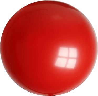 ARIEL BALLOONS GIANT BALLOON 36 INCH - RED. MB201 \\\MB201