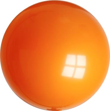 ARIEL BALLOONS GIANT BALLOON 36 INCH - ORANGE. MB206 \\\MB206