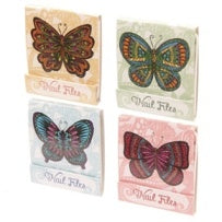 FLUTTERING CHOUKO BUTTERFLY NAIL FILE MATCH BOOK. NAIL45 \\\NAIL45