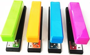 ASSORTED COLOUR NEON PREMIUM STAPLER. NESS \\\NESS