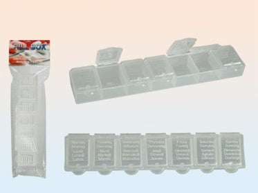 PILL BOX WITH INSCIPTIONS WEEKDAYS. OB240014 \\\OB240014