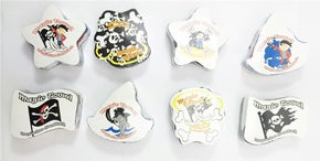 PIRATE SKULL DESIGN MAGIC TOWEL COMPRESSED TRAVEL FLANNEL WIPE TISSUE *ONLY ONE SUPPLY*. OB314018 \\\OB314018