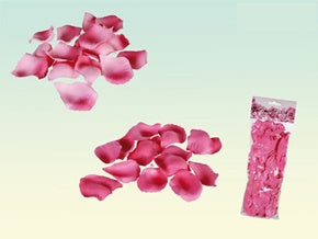 100 PCS PINK ROSE FAKE PETALS CONFETTI WEDDING ENGAGEMENT CHRISTMAS PARTY DECORATIONS FLOWER FAVORS. OB500105 \\\OB500105