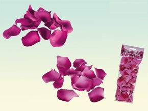 100 PCS PURPLE ROSE FAKE PETALS CONFETTI WEDDING ENGAGEMENT CHRISTMAS PARTY DECORATIONS FLOWER FAVOR. OB500106 \\\OB500106