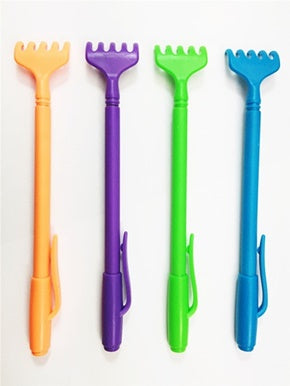 DELUXE PLASTIC TELESCOPIC SOFT GRIP BACK SCRATCHER EXTENDABLE FROM 18 TO 39 CM. OB611900 \\\OB611900