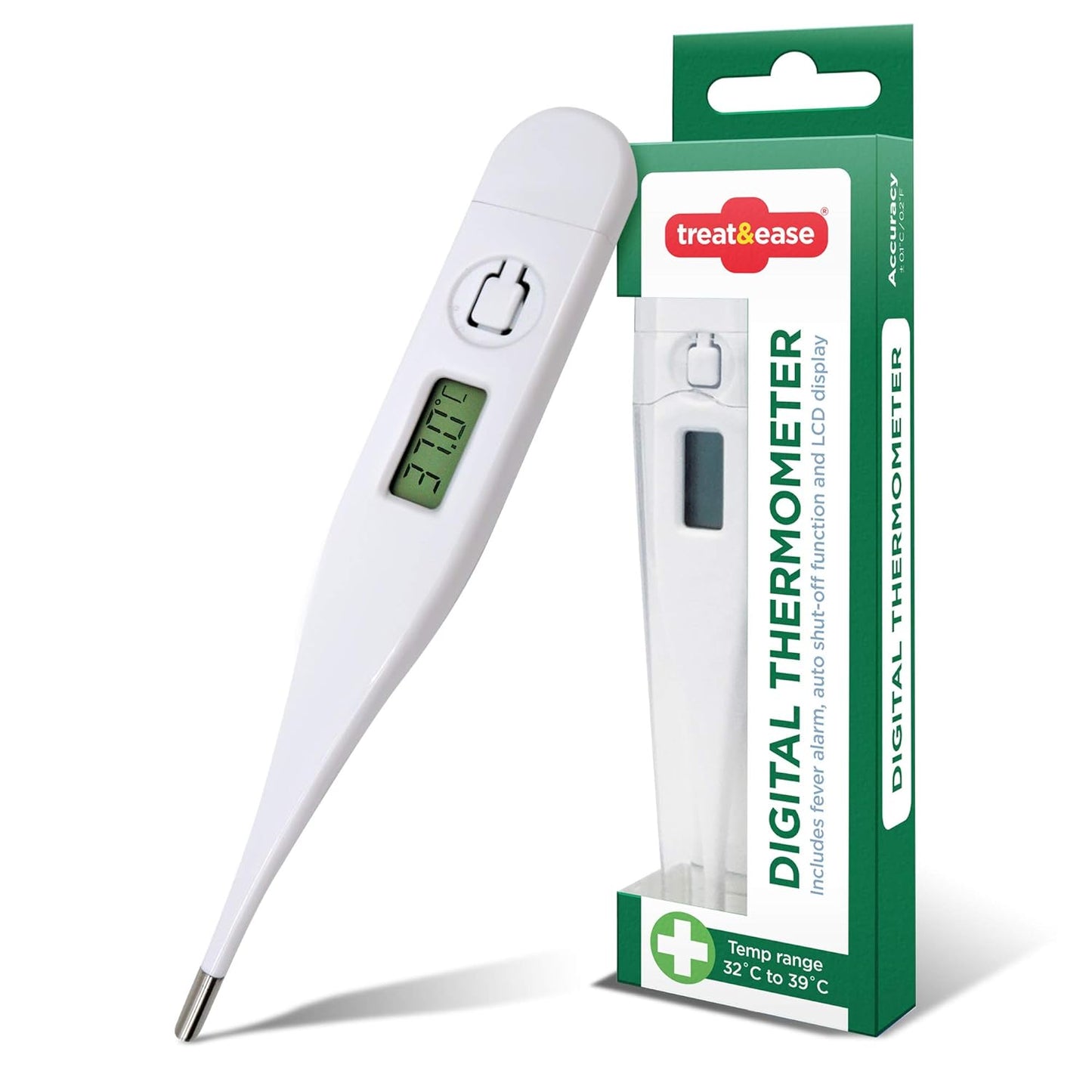 TREAT & EASE BATTERY OPERATED DIGITAL MEDICAL THERMOMETER. OL324097 \\\OL306089