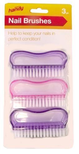 LISSEAU PLASTIC NAIL BRUSH 3/PK. OL323518 \\\OL311089