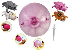 ASSORTED DESIGN FARM ANIMAL INFLATABLE BALLOON BALL. OTB120948 \\\OTB120948