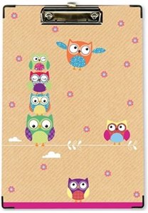A4 CLIPBOARD-OWLS. OWLL \\\OWLL