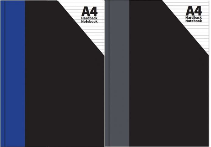 A4 HARDBACK RULE NOTE BOOK. P1007 \\\P1007